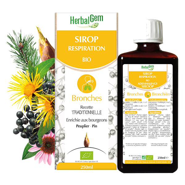 Herbalgem Sirop Respiration Bio