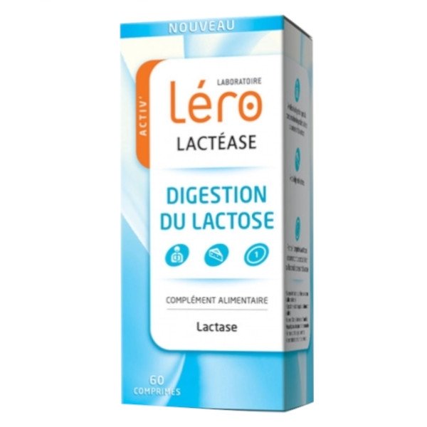 Lero Lactease Digestion du Lactose 60 comprimés